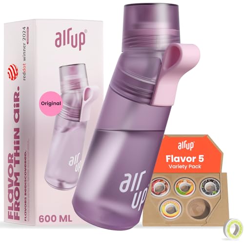 air up® Trinkflasche (600 ml) für Schule, Sport, Gym |...