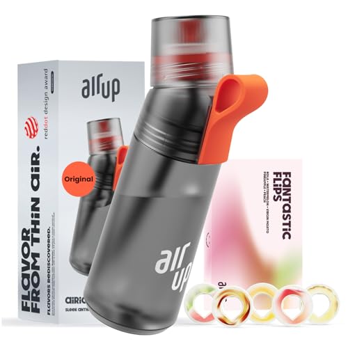 air up® Trinkflasche (600 ml) für Schule, Sport, Gym |...